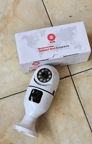 Dual-Lens With PTZ E27 Light Bulb Socket