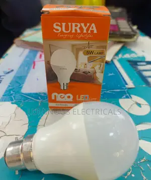 Surya Neo 5W Energy-Saving B22 LED Bulb (Pin Type)