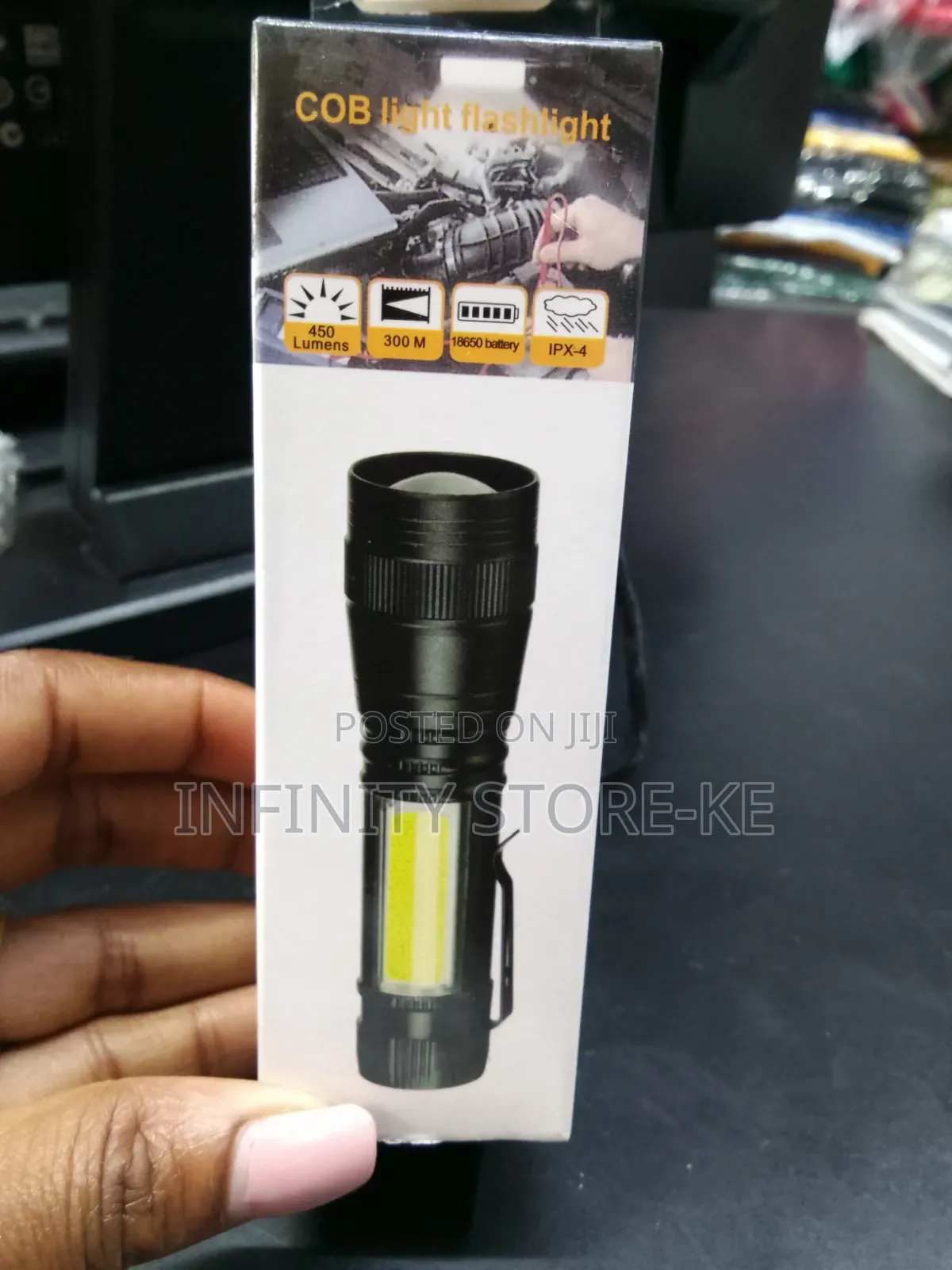 COB Light Rechargeable Flashlights
