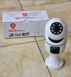 Wi-Fi Use Smart Dual Lens Bulb Camera