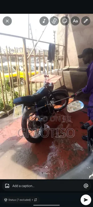 Honda CG110 2008 Blue