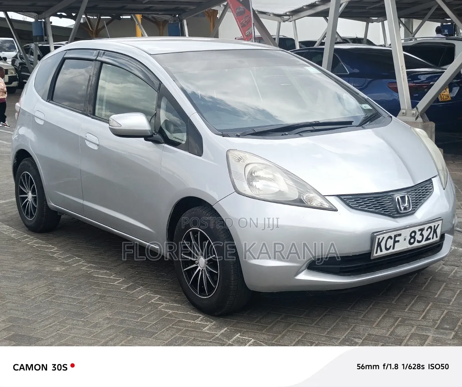 Honda Fit 2008 Silver