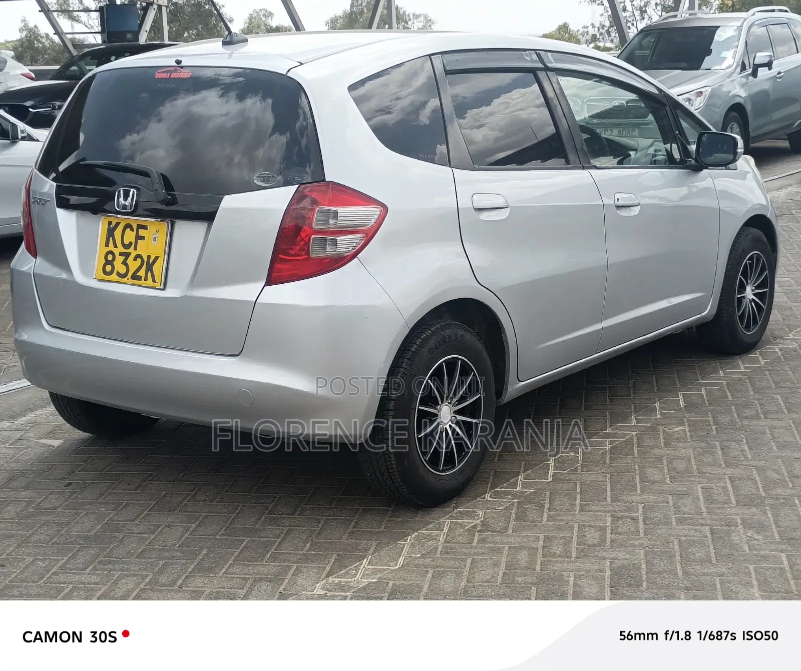 Honda Fit 2008 Silver