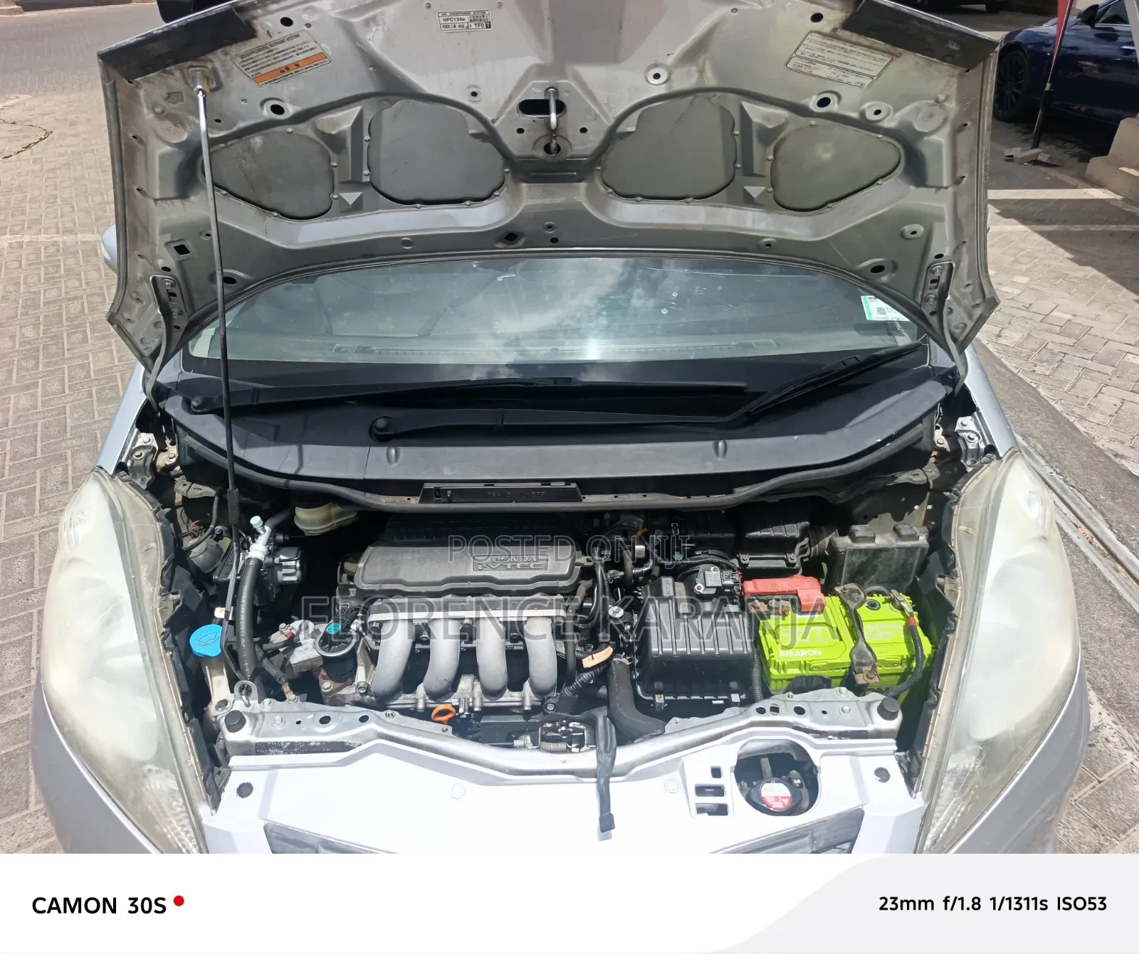 Honda Fit 2008 Silver