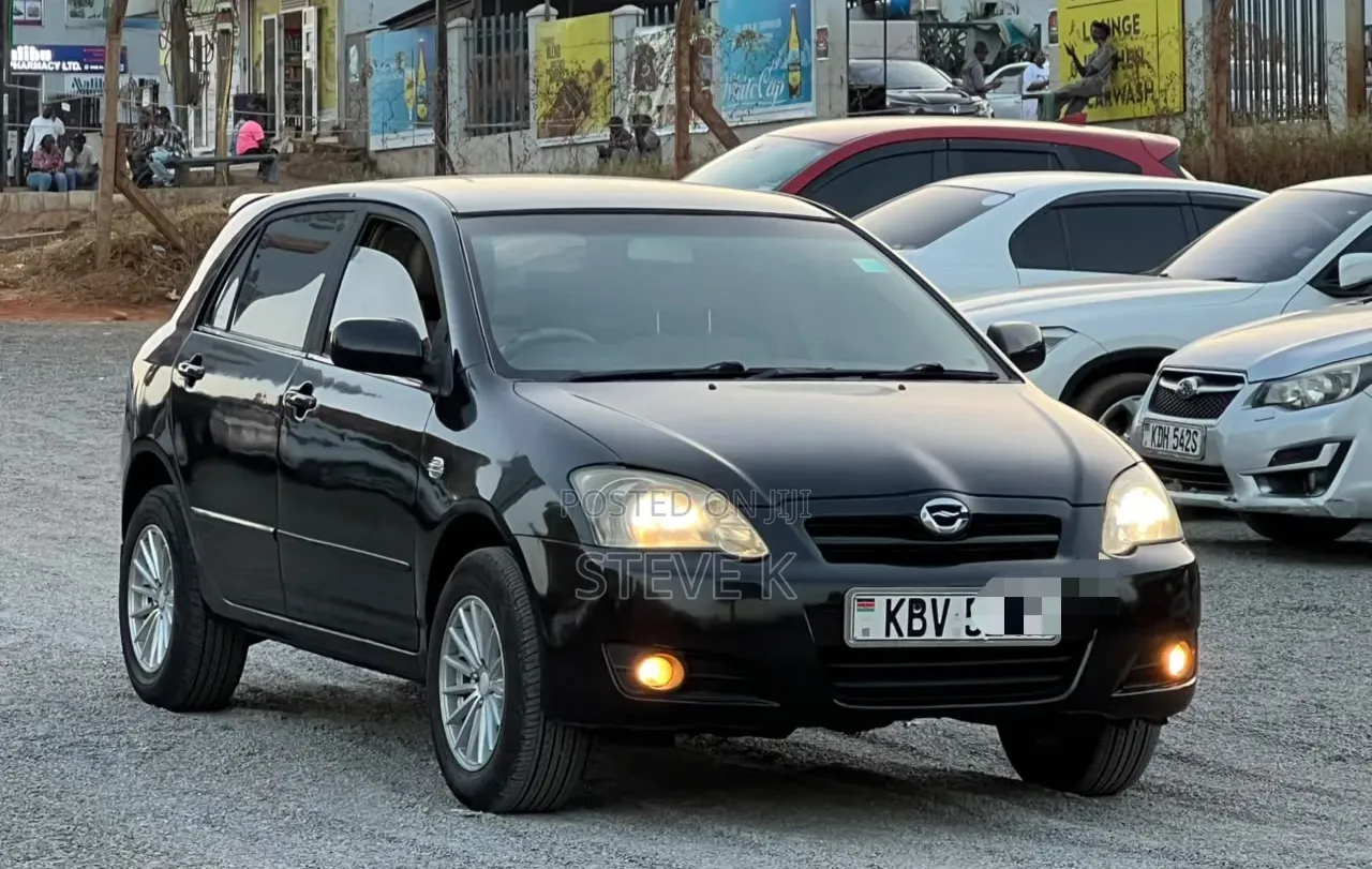 Toyota Allex 2006 Black