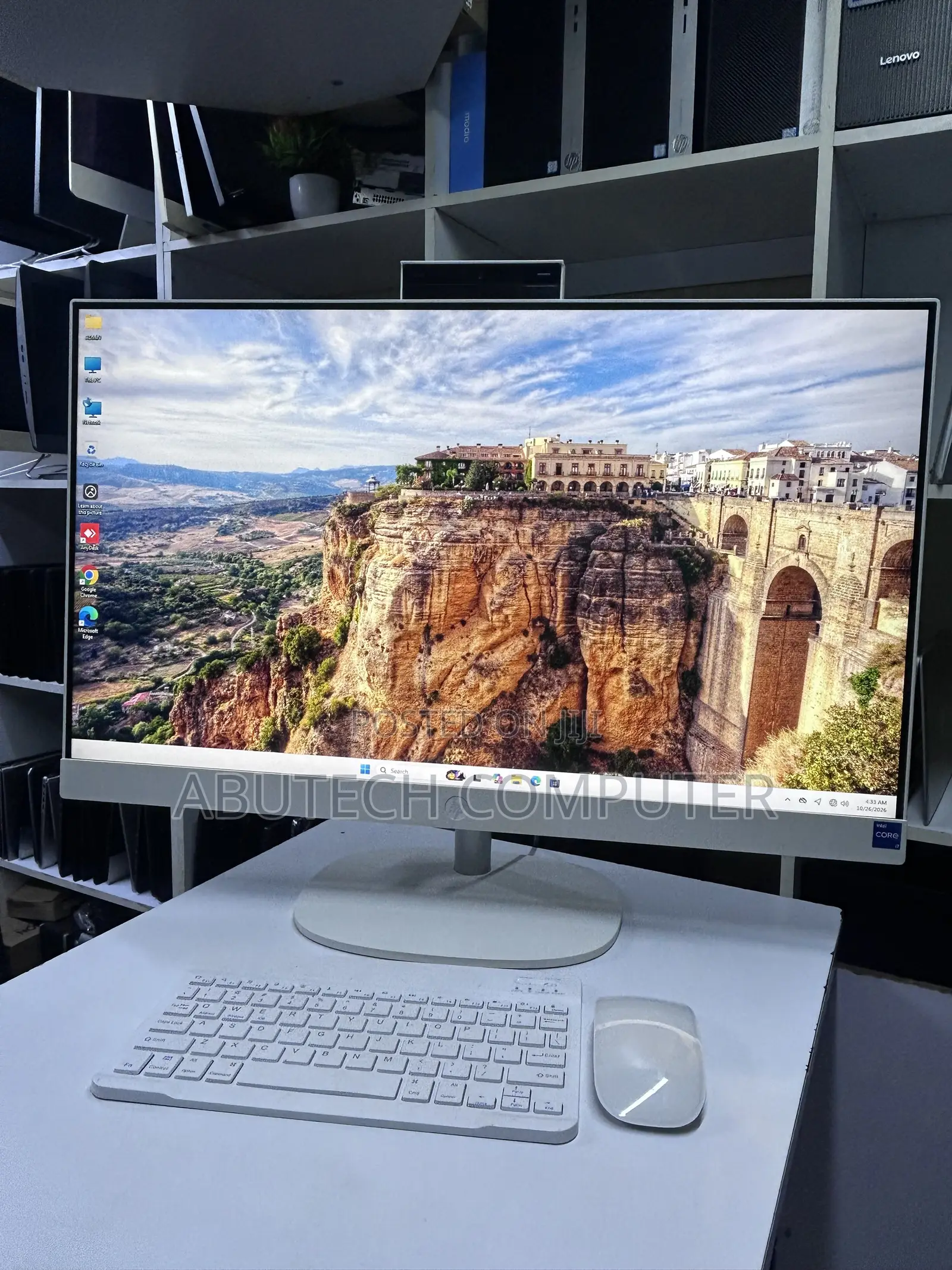 New Desktop Computer HP AiO 27 8GB Intel Core i7 SSD 512GB