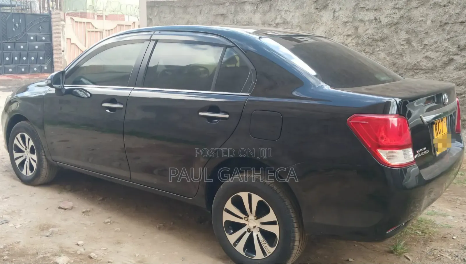 Toyota Axio 2012 Black