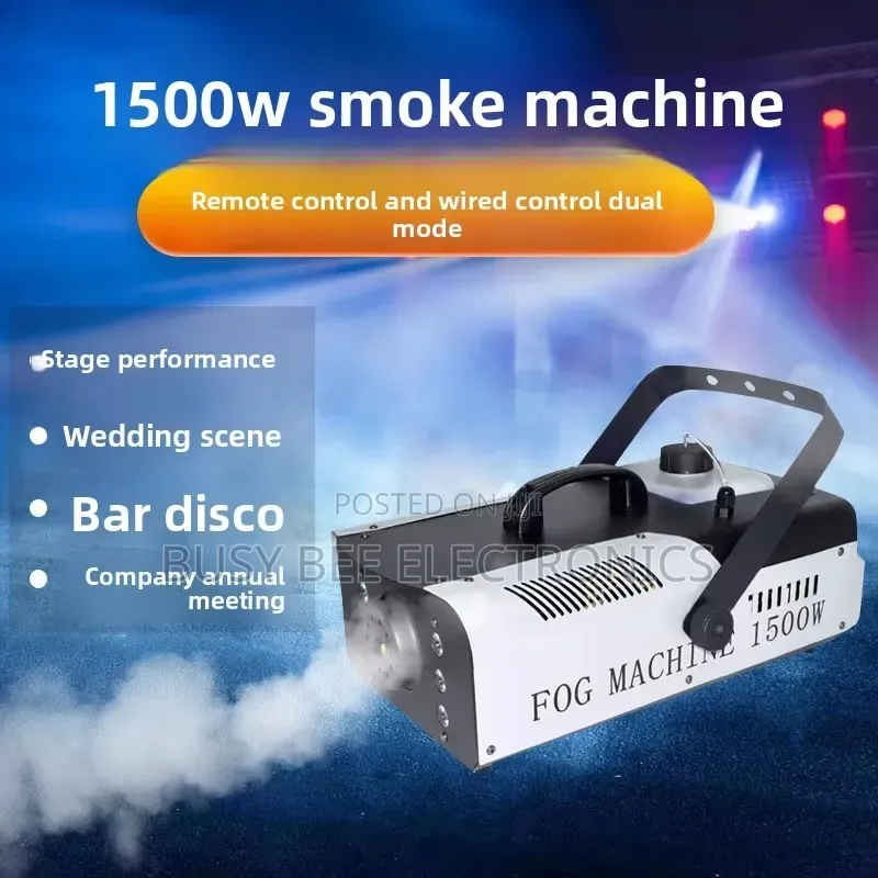 512 Control LED 1500W Stage Show Fog Machine