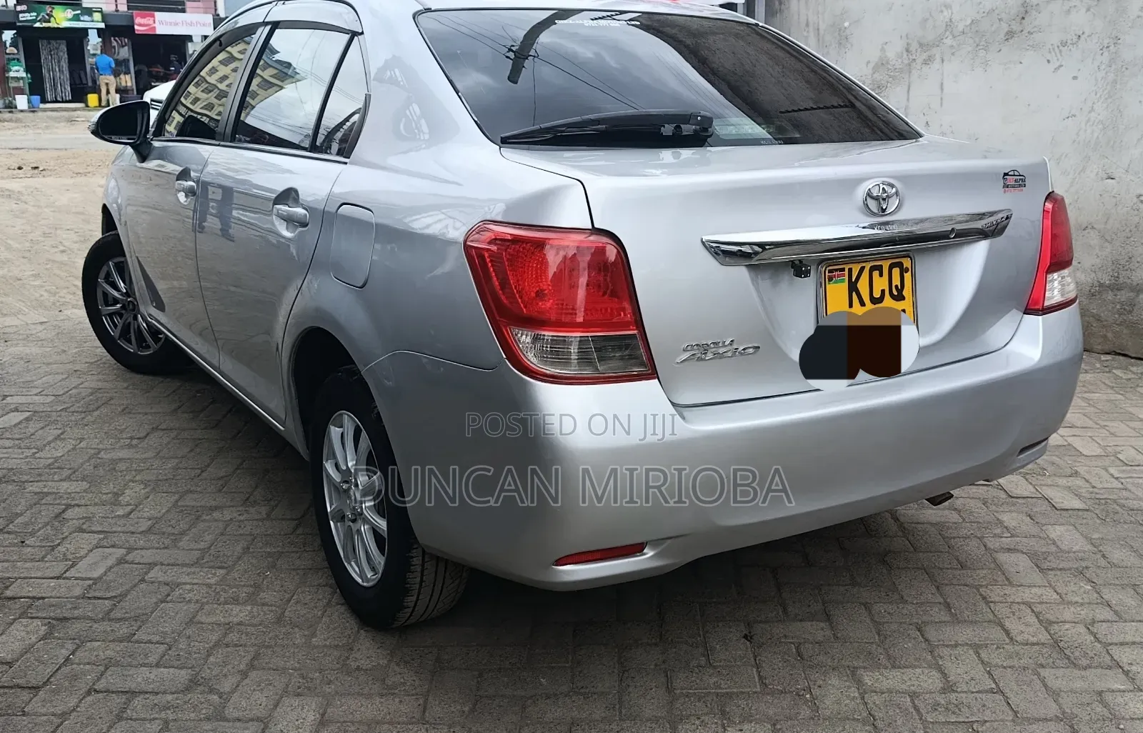 Toyota Axio 2012 Silver