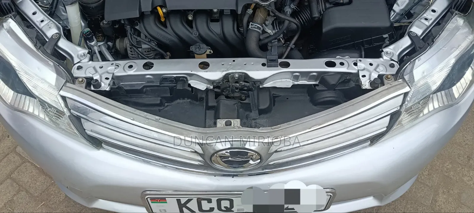 Toyota Axio 2012 Silver