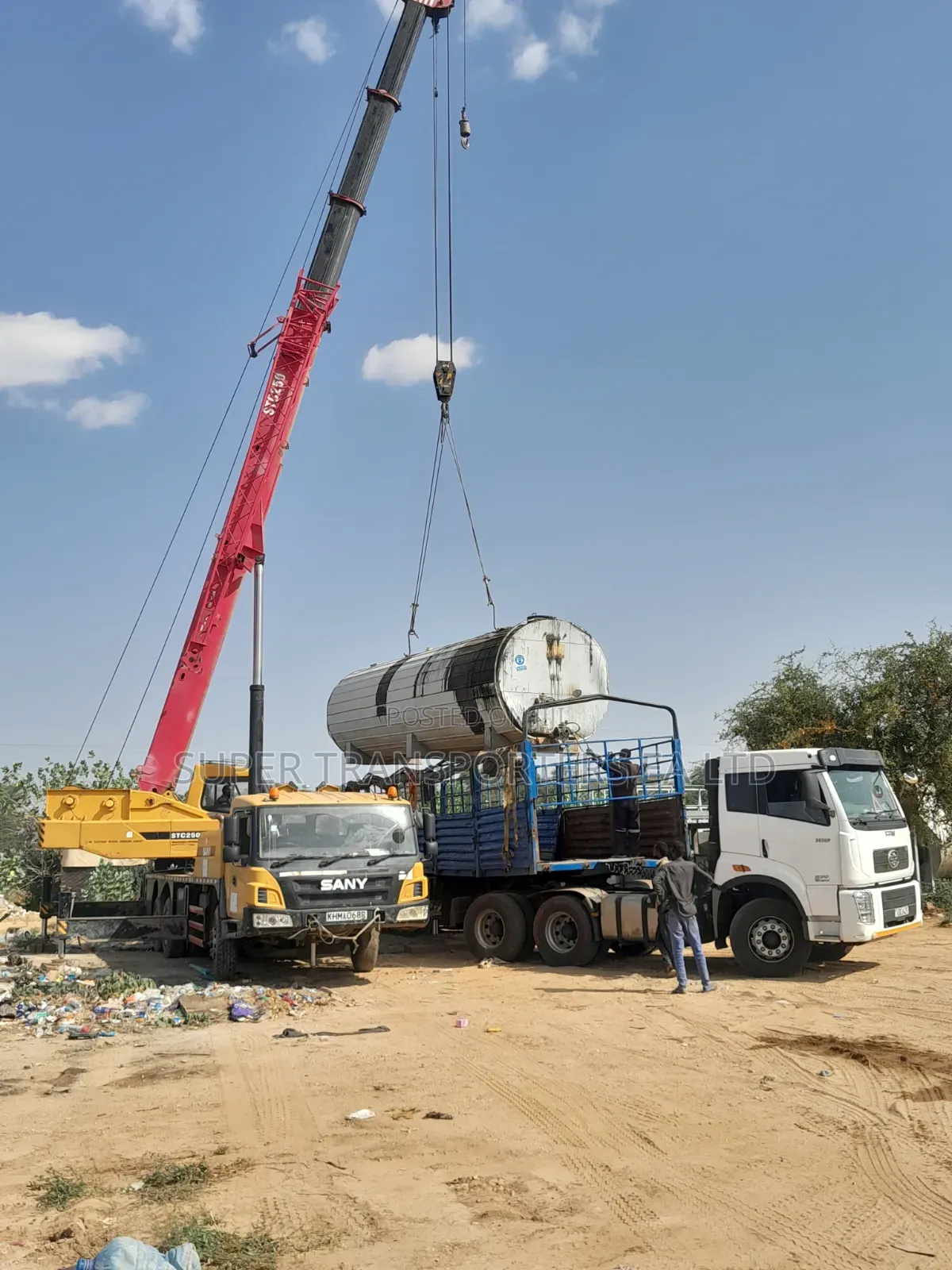 We Lift,Load and transport.Remount.Fully Loaded.