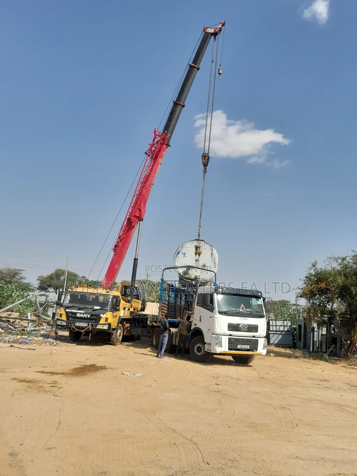 We Lift,Load and transport.Remount.Fully Loaded.