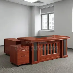 Office Desk; 1.8 Meters Mahogany Executive Desk