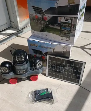 V380 Smart Solar CCTV Camera With 4G SIM Card Connectivity