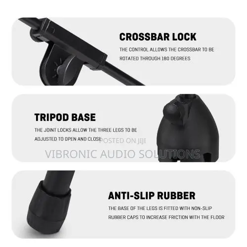 Adjustable Floor Standing Microphone Stand