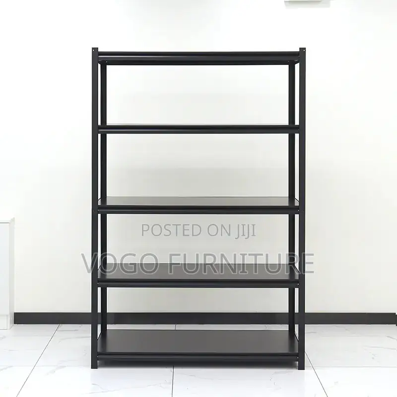 Rack; 5-Tier Steel Shelving Rack