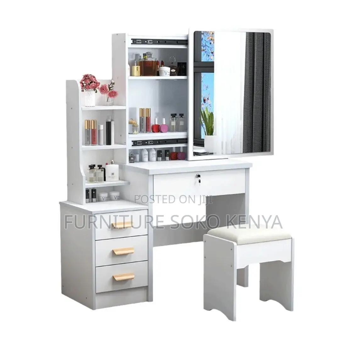 Dressing Room Tables | White Dressing Vanity Set