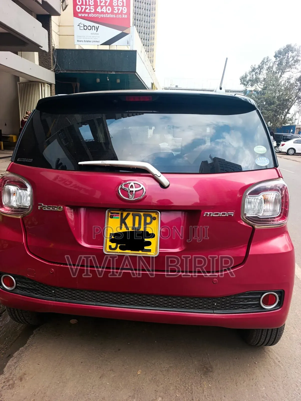 Toyota Passo 2016 Red