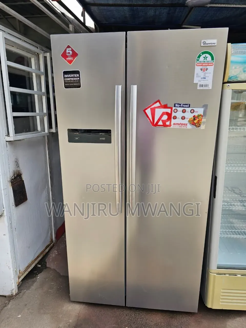 Ramtons Side by Side Refrigerator ( Inverter Technology)