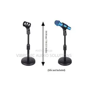 Tabletop Microphone Stand, Extendable 2 Step Table Desktop Microphone