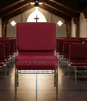 Red Conference/Auditorium Heavy Duty Fabric Chair