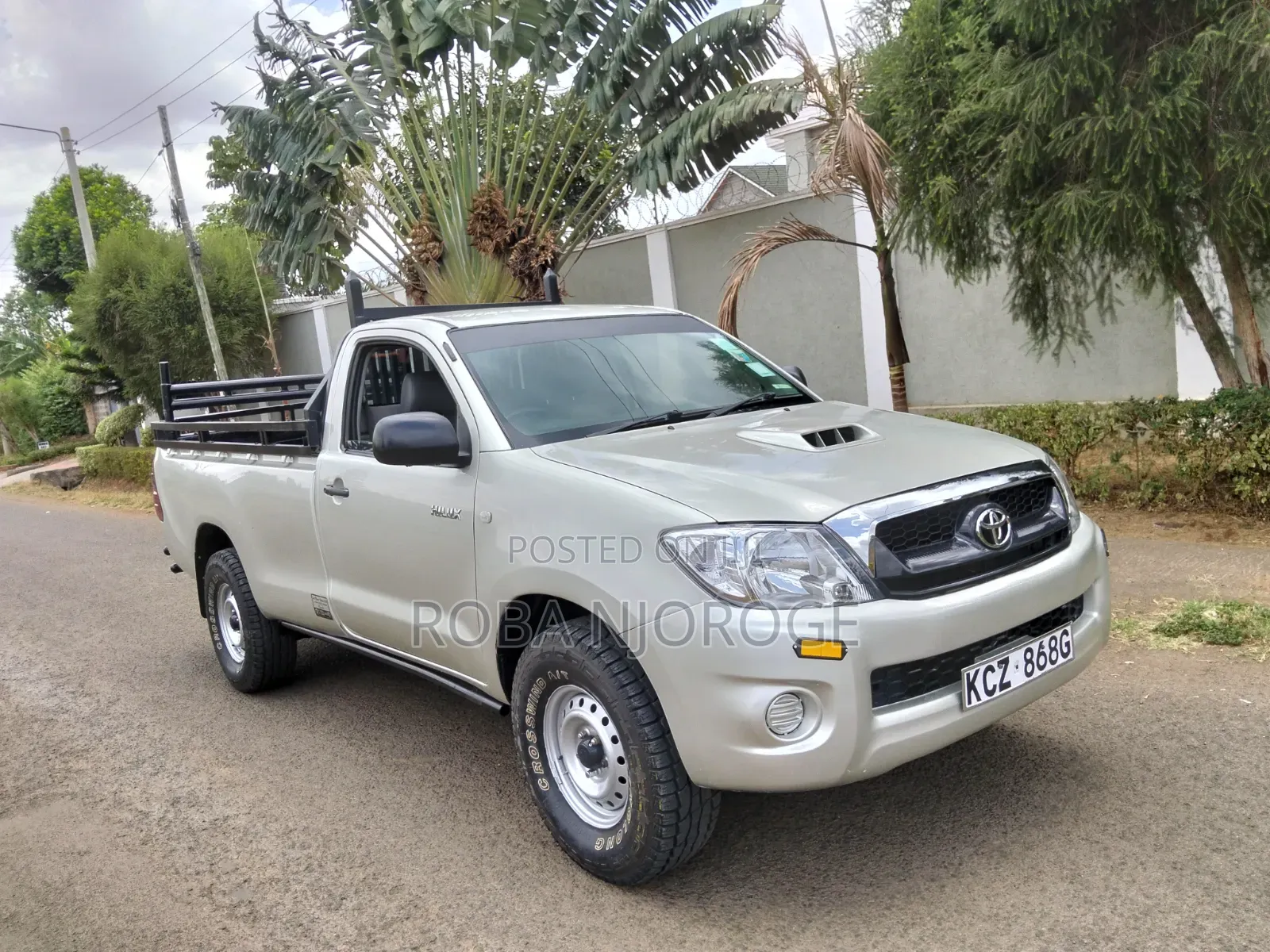 Toyota Hilux 2.5 D-4D SRX 2012 Silver