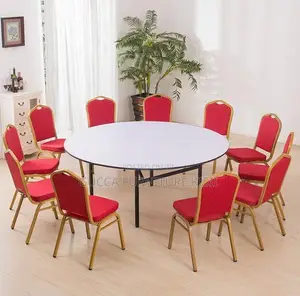 Circular Custom Multipurpose Table With Foldable Legs