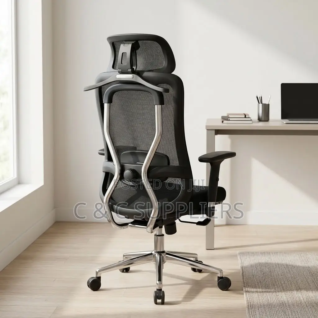 Ergonomic Executive Lumber Task Chair.