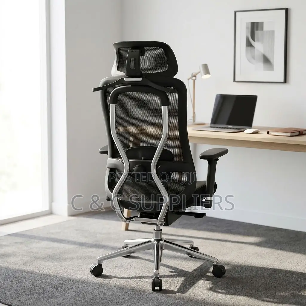 Ergonomic Executive Lumber Task Chair.