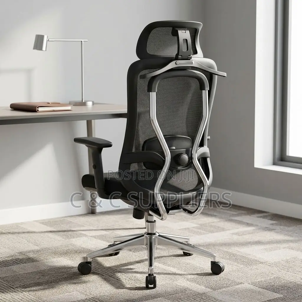 Ergonomic Executive Lumber Task Chair.