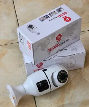 Two-Way Audio v-380 Dual Lens Bulb Wifi Camera