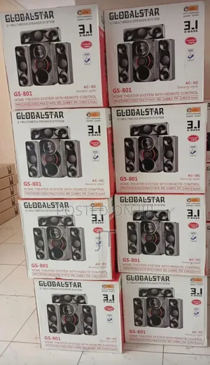 Globalstar GS-801 3.1 X-Bass Multimedia Speaker System