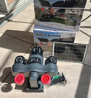 V380 Quad Lens Outdoor Security Camera With SIM Card Connectivity