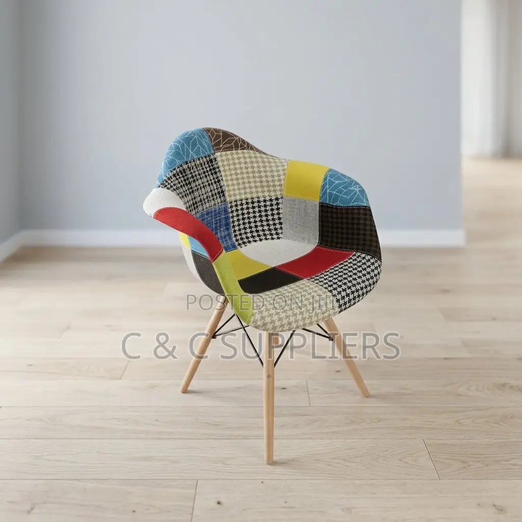Patchwork Eames Dining Chair.