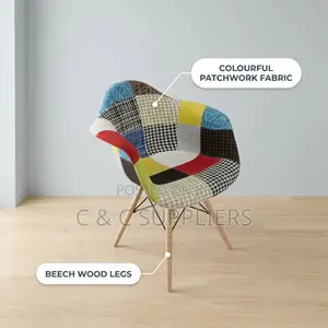 Patchwork Eames Dining Chair.