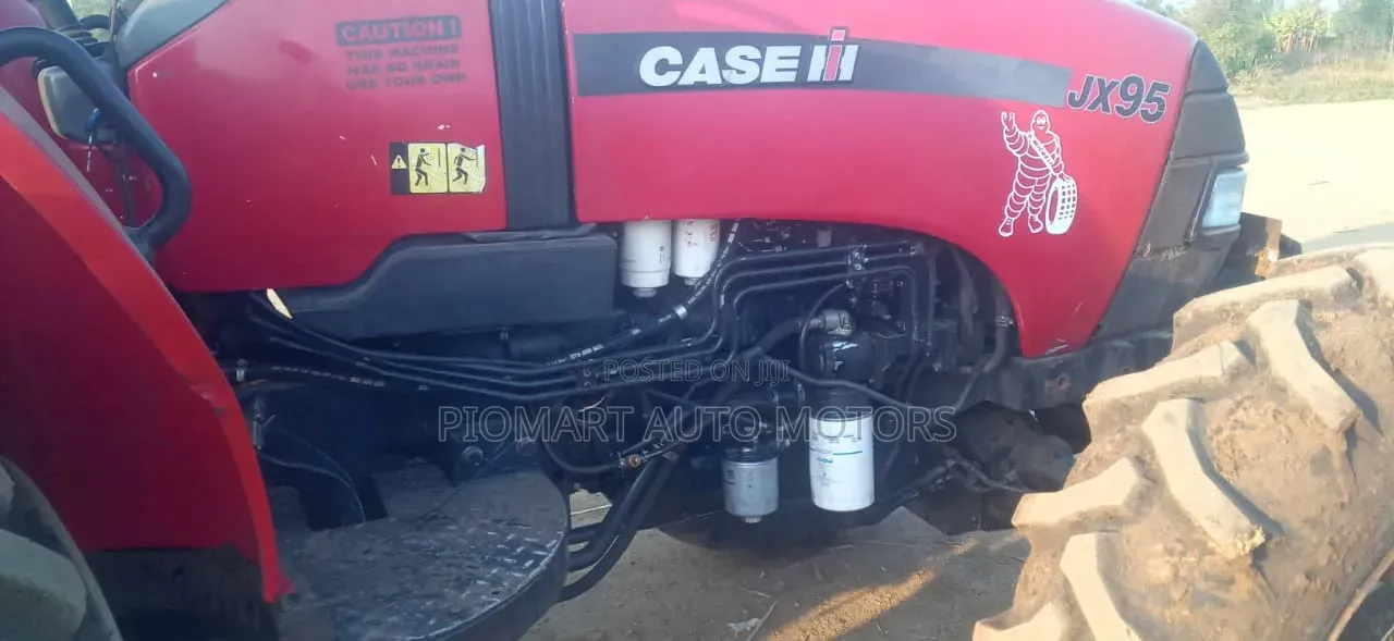 Tractor Case Jx95 Four Wheel Red