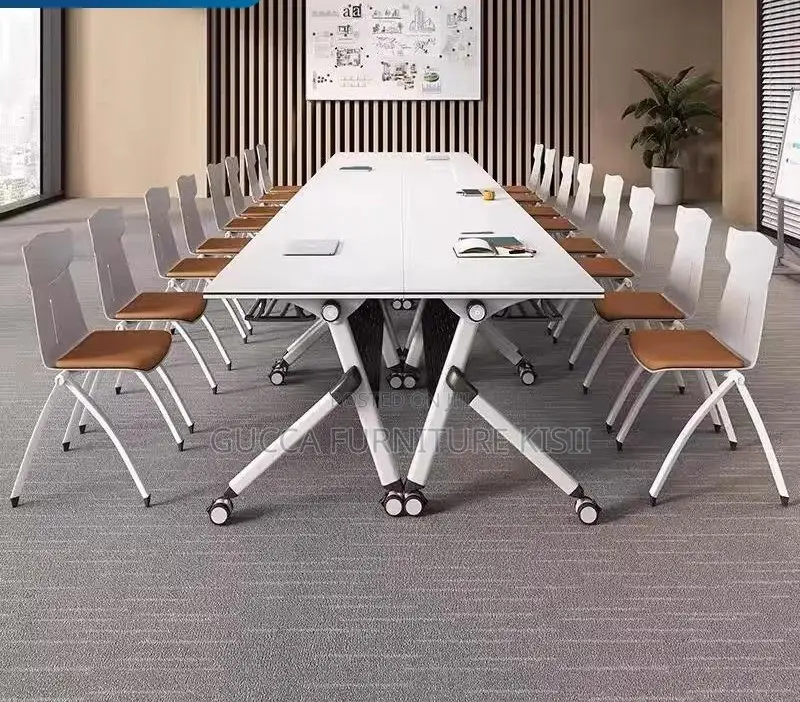 1.2M Mobile Foldable Computer/Conference Desk