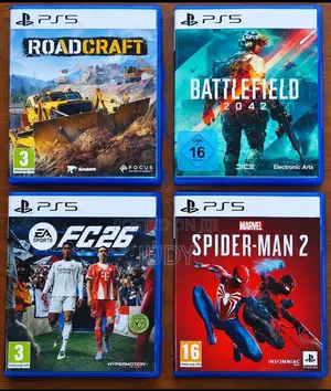 4 Slightly Used PS5 Games – Bundle or Individual