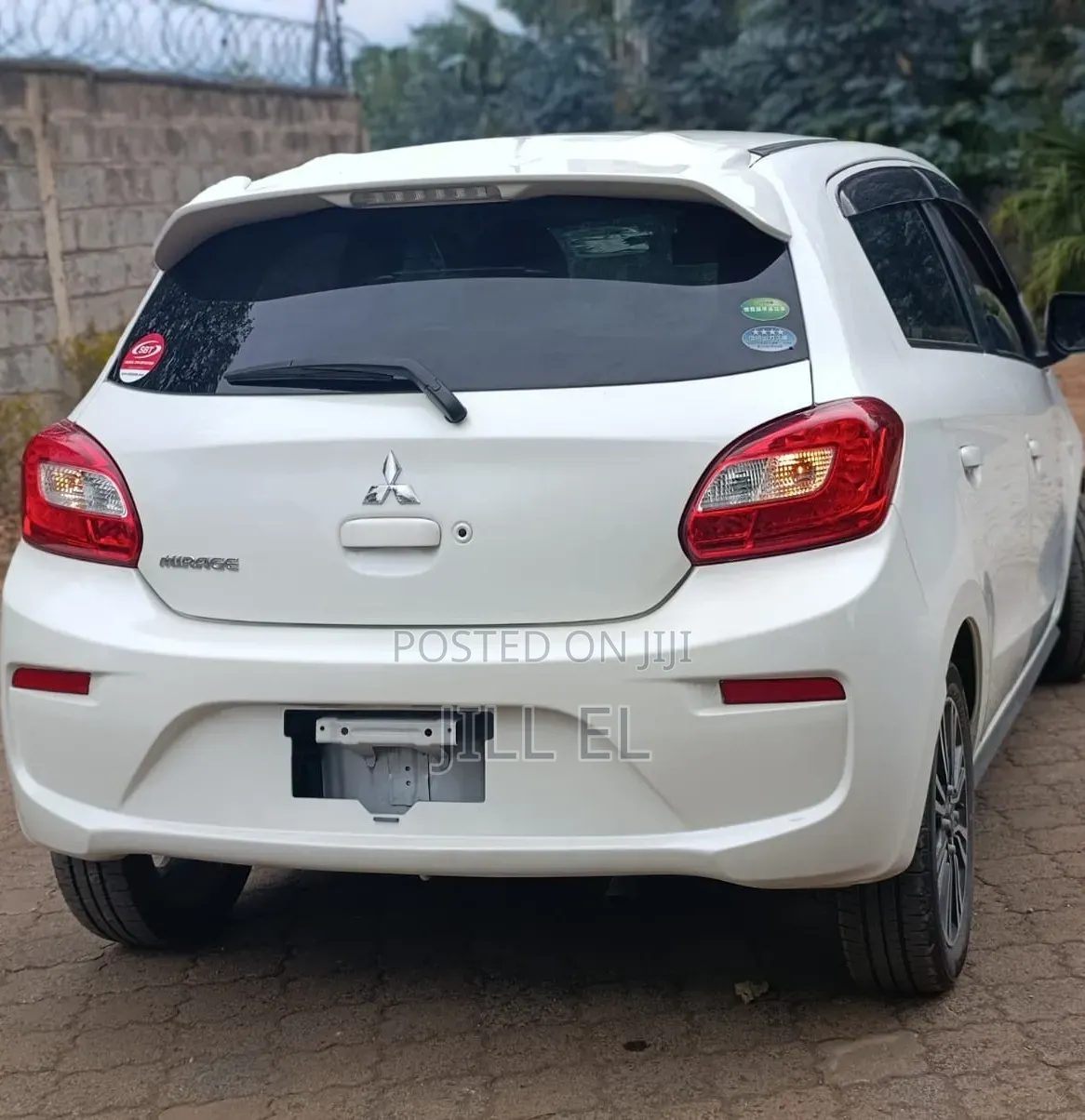 Mitsubishi Mirage 2019 White