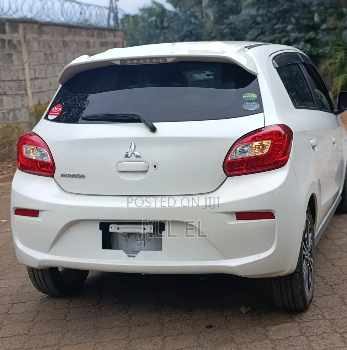 Mitsubishi Mirage 2019 White