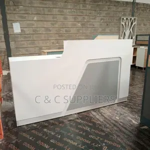 180cm Modern Reception Desk With Light.