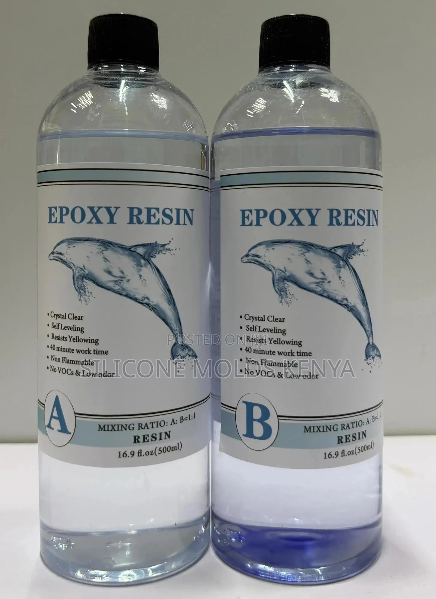 Epoxy Resin 1 Litre, Bubble Free Crystal Clear Resin
