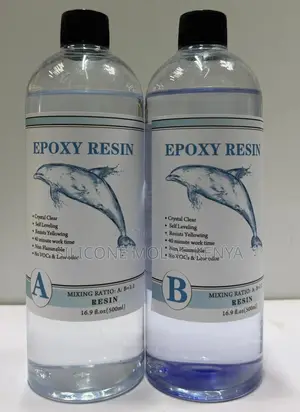 Epoxy Resin 1 Litre, Bubble Free Crystal Clear Resin