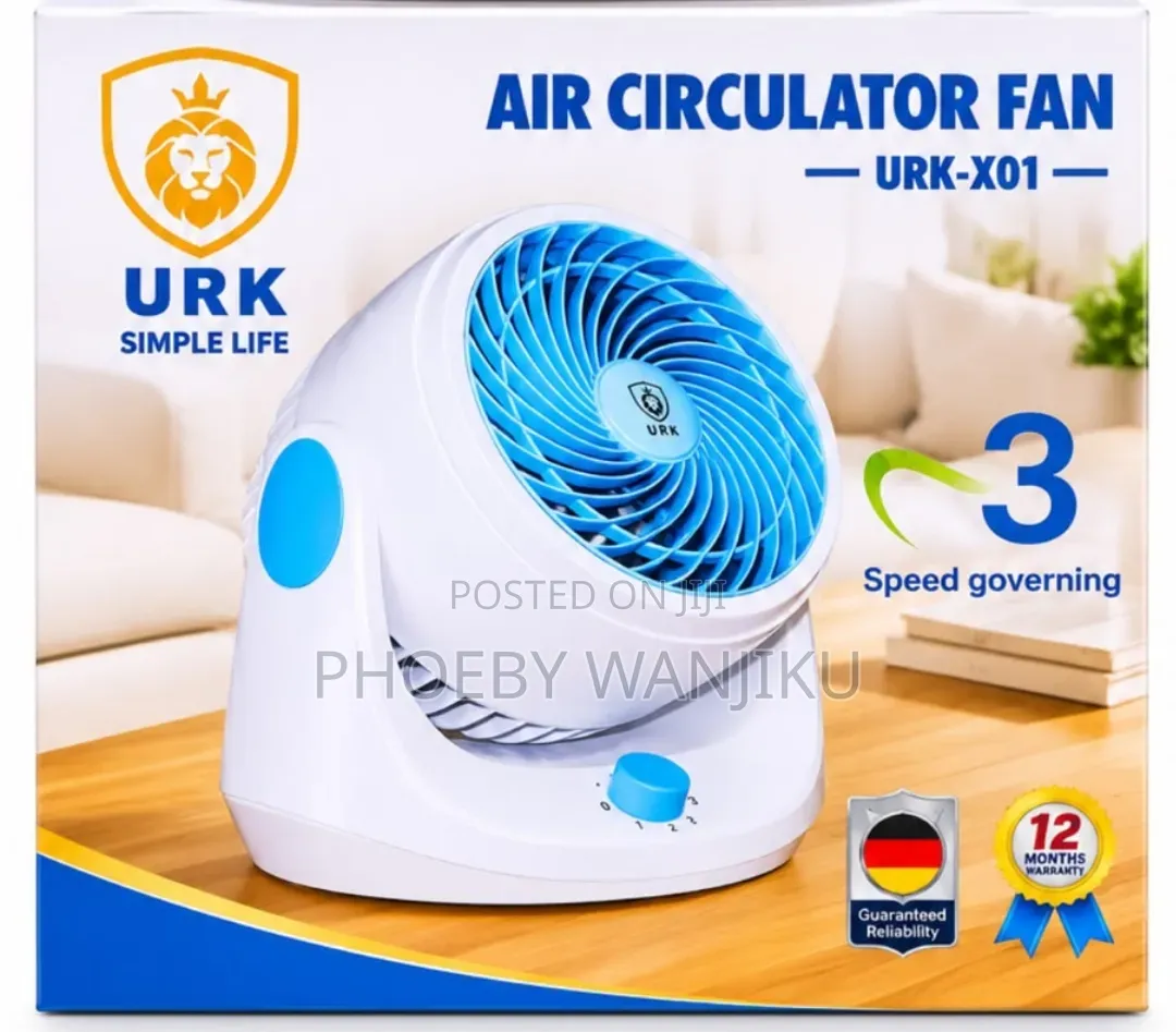 Powerful Table Top Air Circulator Fan