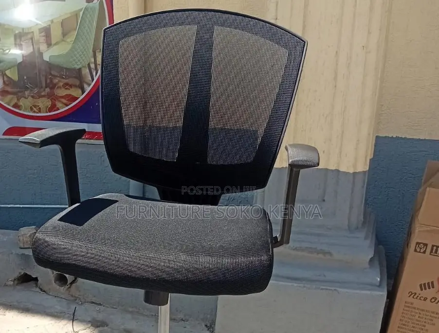 Mesh Reception Chair | Mid Back Ergonomic Receptionist Chair
