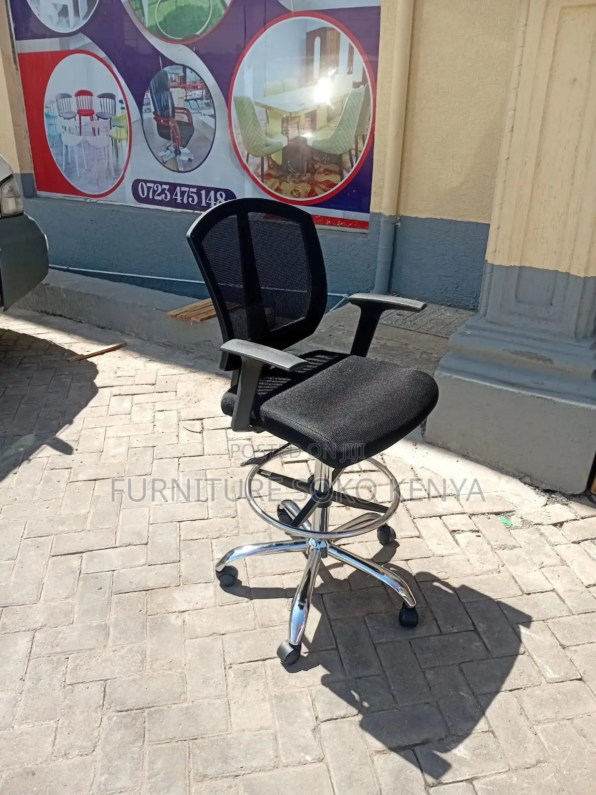 Mesh Reception Chair | Mid Back Ergonomic Receptionist Chair