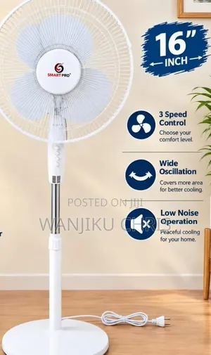 16" SmartPro Stand Fan /Electric SmartPro Stand Fan