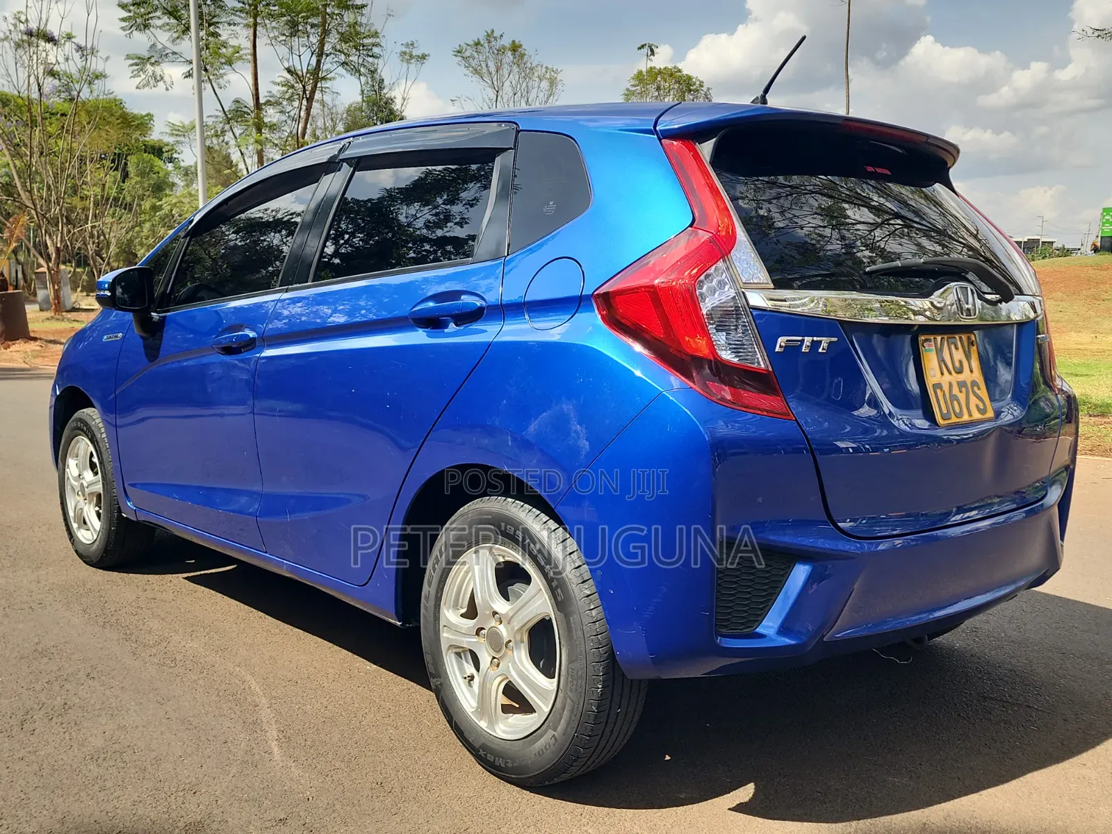 Honda Fit 2013 Blue