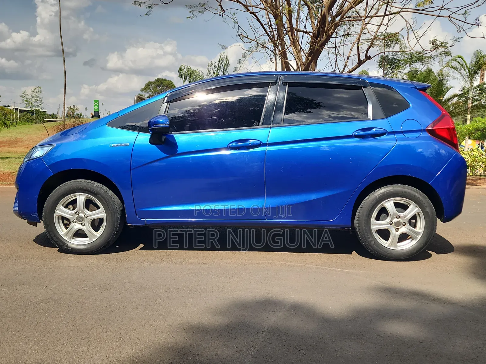 Honda Fit 2013 Blue