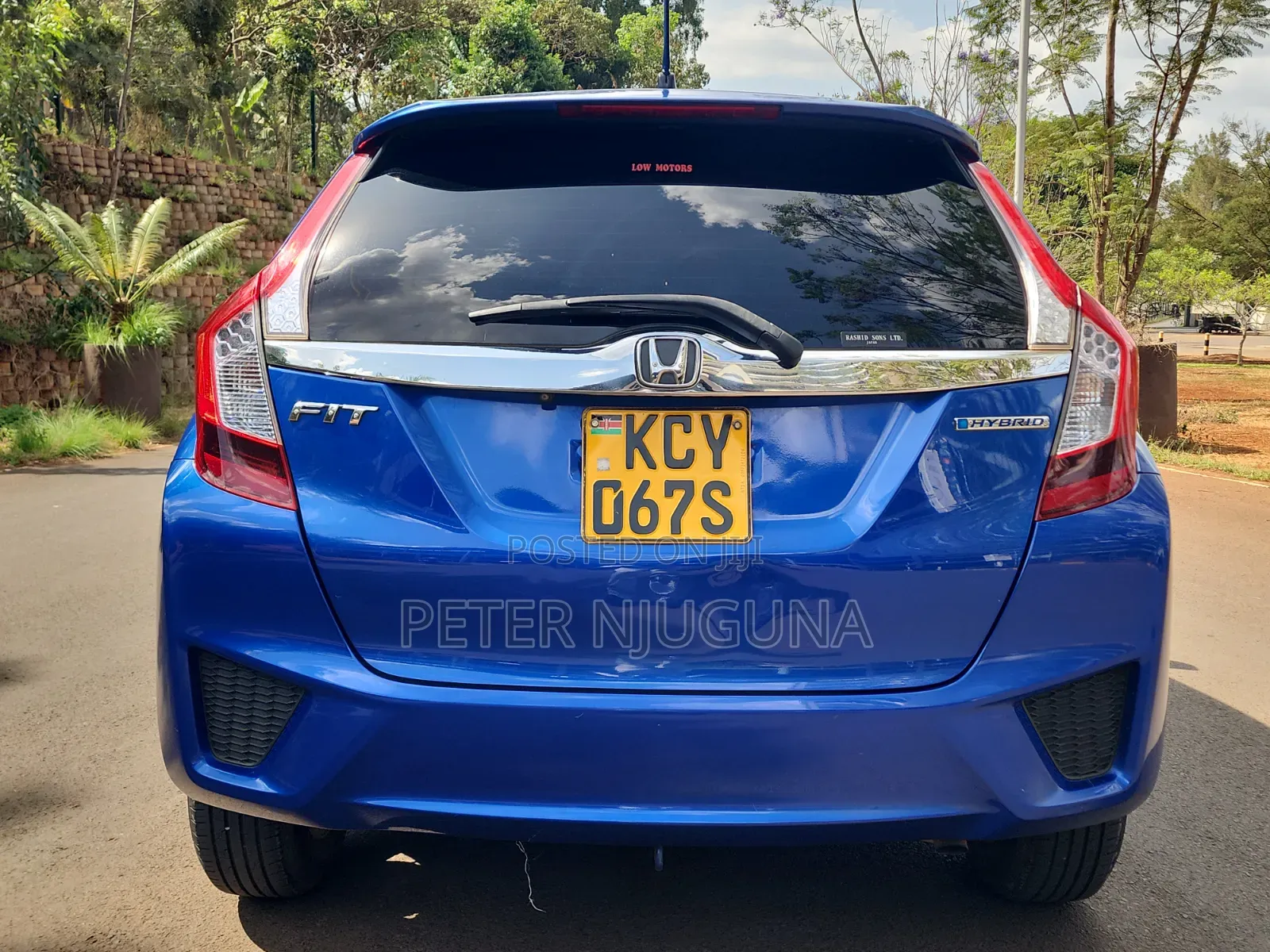 Honda Fit 2013 Blue